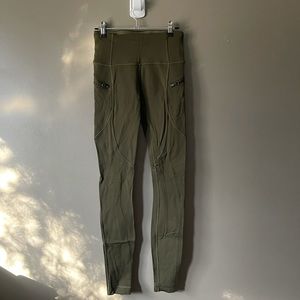 Lululemon fleece lined leggings